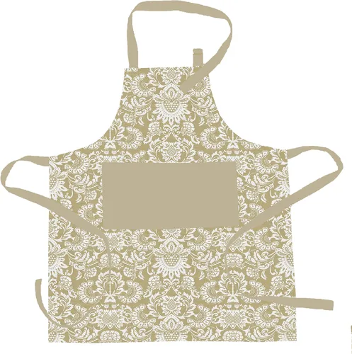 Miniatura 10 de Delantal, bosque de Navidad, delantal 100% algodón con correa ajustable para el cuello y lazos y bolsillo extralargos, tamaño 28 x 32 pulgadas.