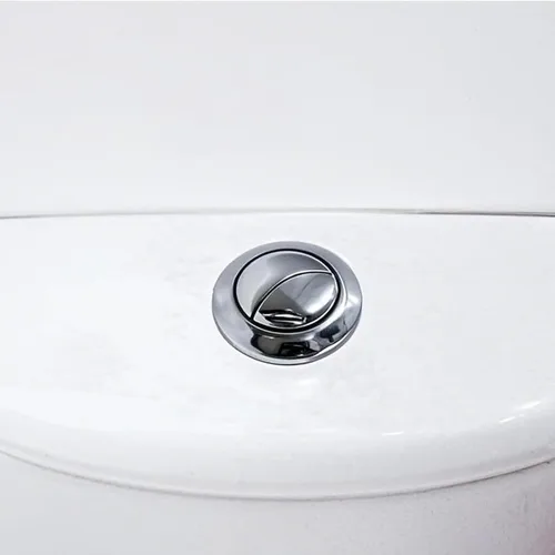Miniatura 4 de Botón de tanque de inodoro Botón de inodoro con doble empuje de botón de inodoro de repuesto con diámetro de rosca (1.890 in/1.86 pulgadas)