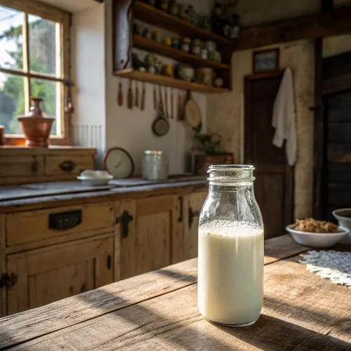 Miniatura 3 de It's Just - Leche entera en polvo, 2 libras, sin hormonas rBST/rBGH, estable en estante, solo añadir agua, fabricada en EE. UU, leche en polvo seca