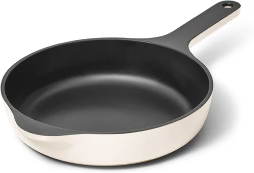Miniatura 7 de Sartén de Hierro Fundido Caraway - Sartén de Hierro Fundido Esmaltado de 10.5" con Recubrimiento de Esmalte de 3 Capas - Sin Necesidad de Sazonado