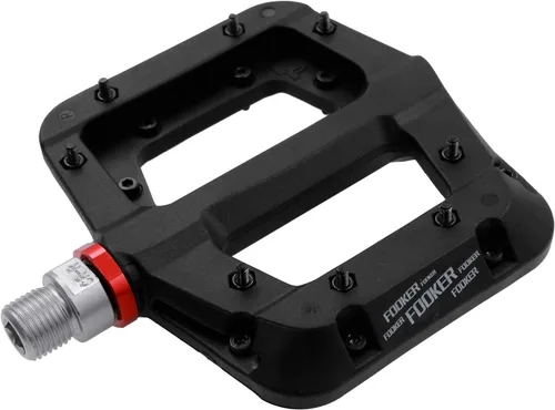 Miniatura 20 de FOOKER Pedales MTB para bicicleta de montaña, 3 rodamientos, antideslizantes, ligeros, de fibra de nailon, pedales de plataforma de bicicleta