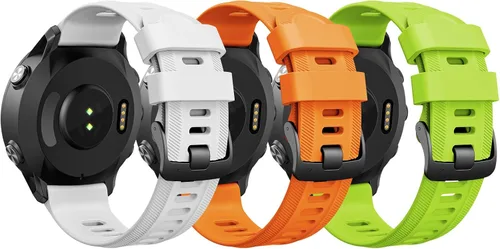Miniatura 9 de ANCOOL Correa de reloj Garmin Instinct / Forerunner 955, correas de silicona suave de 0.866 in para Forerunner 945/Instinct 2/Forerunner