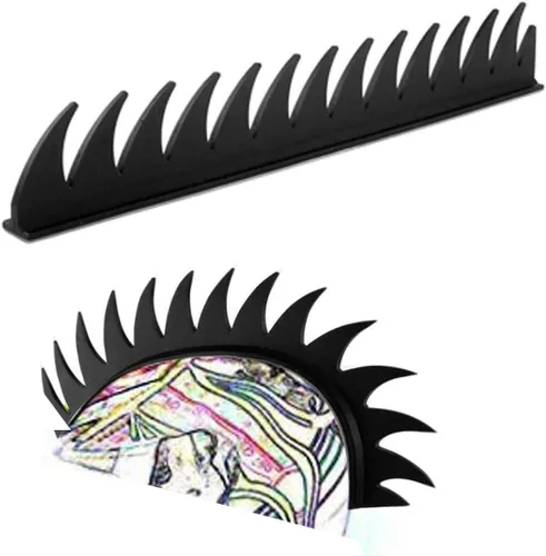 Miniatura 6 de Mohawk Peluca para decoración de casco, diseño de halcón reutilizable (casco no incluido)