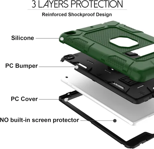 Miniatura 3 de Fundas para iPad de 6ª generación, funda para iPad de 5ª generación, funda para iPad Air 2, funda para iPad 9.7, funda de protección contra caídas