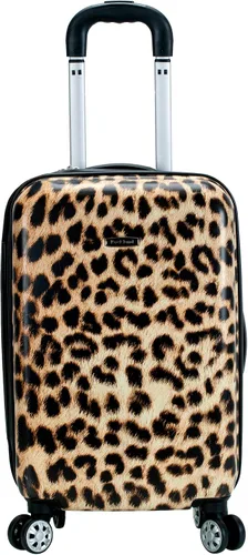 Miniatura 2 de Rockland - Equipaje Safari con carcasa rígida y ruedas, Leopard), F196-LEOPARD