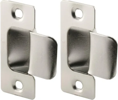 Miniatura 3 de Prime-Line U 10278 - Cerradura de puerta ajustable de dos piezas, cromada (paquete individual)
