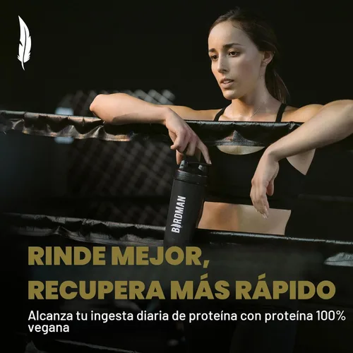 Miniatura 7 de BIRDMAN Falcon - Proteína vegana de rendimiento, 31g de proteína, 5g de creatina, 5g de BCAA, probióticos, electrolitos, pre-entrenamiento, baja