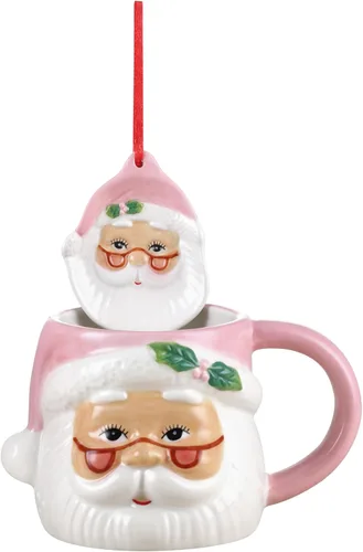Miniatura 14 de Taza de muñeco de nieve de 16 oz Papá Noel