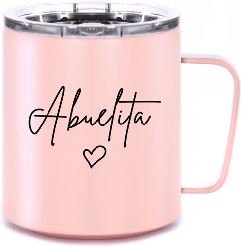 Violet & Gale Abuelita Regalos para abuela – Taza de café de 12 oz – Regalos de Abuela en español – Regalos para Abuelas