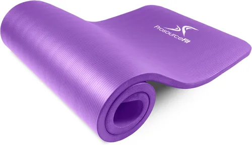 Miniatura 10 de ProsourceFit Extra Thick Yoga and Pilates Mat 1/2” (13mm) or 1" (25mm), 71-inch Long High Density Exercise Mat with Comfort Foam and Carrying Strap
