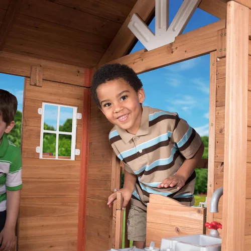 Miniatura 5 de Casa para niños de madera de Backyard Descubrimiento Scenic Heights