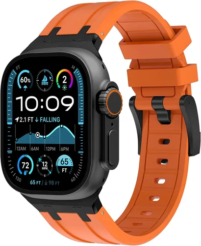 WINGLE AP - Correas de lujo para Apple Watch Band Ultra 3/2/1 Band Ultra 1.929 in Series 11 10 1.811 in 1.772 in 1.732 in 1.654 in SE 3/2/1 Series 9