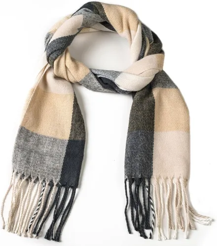 Miniatura 104 de Alpine Swiss Bufanda a cuadros para hombre, ultra suave, chal de invierno, cálido, ligero, para clima frío