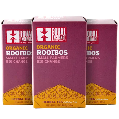 Miniatura 4 de Equal Exchange Té de manzanilla orgánico sin cafeína, 20 unidades (paquete de 3) (13311)