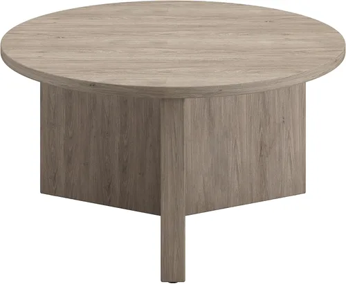 Henn&Hart Anders Mesa de centro, 32" de ancho, gris Gris(Weathered Gray)