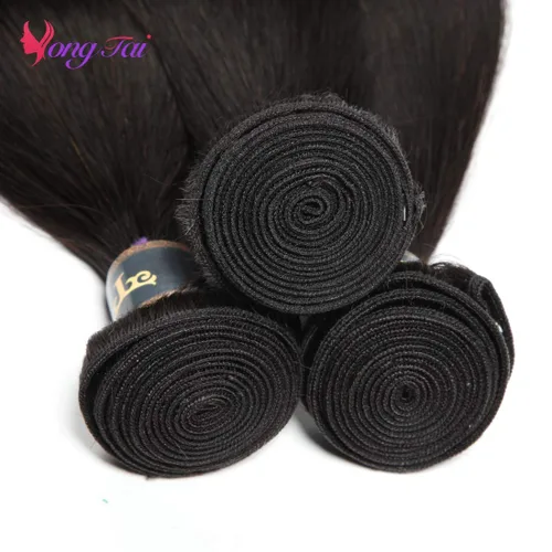Miniatura 4 de Extensiones de cabello, liso, malasio, calidad 9A