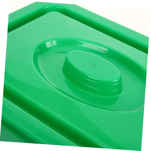 Miniatura 2 de STOBAZA Contenedor de basura para mostrador de basura, pequeño contenedor de compostaje para interiores, cubo de compostaje para cocina, papelera