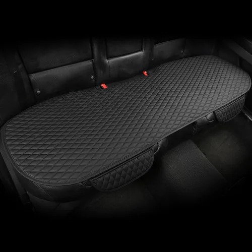 Miniatura 15 de West Llama Fundas Protectoras Inferiores de Cuero PU para Asientos de Automóvil Incluyen 1 Par de Almohadillas Protectoras de Asiento Delantero