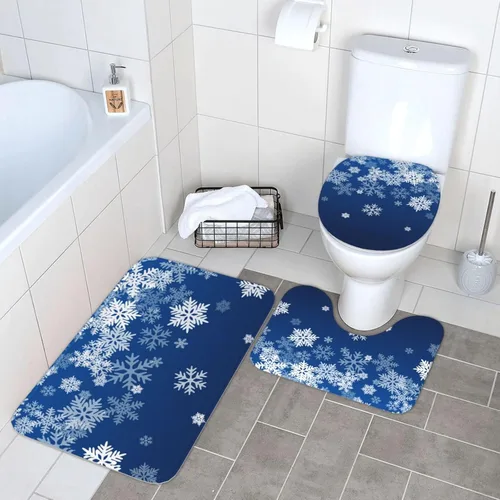 Miniatura 32 de Alfombra de baño para baño, calabaza, otoño, granja, Acción de Gracias, alfombra de ducha de espuma viscoelástica antideslizante, alfombra pequeña