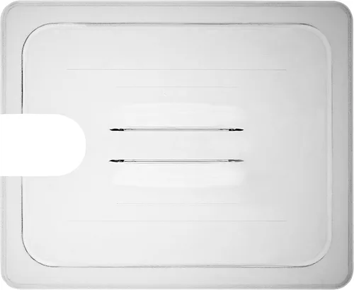 LIPAVI Tapa C10L-AN para contenedor LIPAVI C10 Sous Vide, con corte de precisión para el circulador de inmersión ANOVA NANO