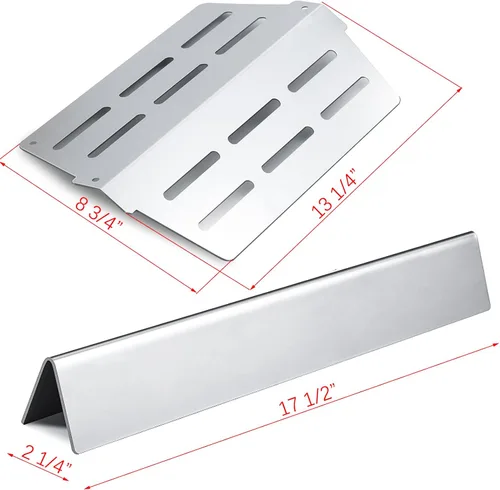 Miniatura 4 de Genesis E-330 Grill 4 quemadores 62752 7620 7621 Barras aromatizantes 65505 Piezas de repuesto para Weber Genesis Grill Parts 300 Series con control