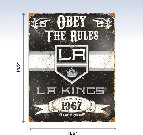 Miniatura 7 de Party Animal NHL Pittsburgh Penguins - Cartel de metal en relieve