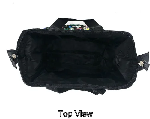 Miniatura 2 de Tapp Collections Bolso tote Bingo Dauber con 6 bolsillos Bingo Ball Design / Negro