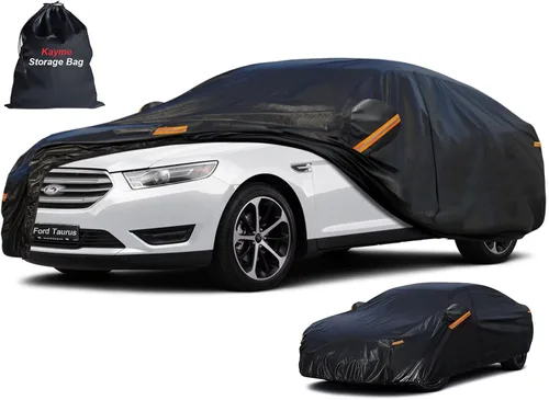 Miniatura 20 de Kayme - Cubierta completa impermeable de 7 capas para Honda Civic Sedán/Coupé (1991-2024), apta para todo clima, protección p/exteriores contra