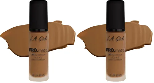 Miniatura 40 de L.A. Girl PRO.Matte Foundation, Sand GLM678 (Paquete de 2)