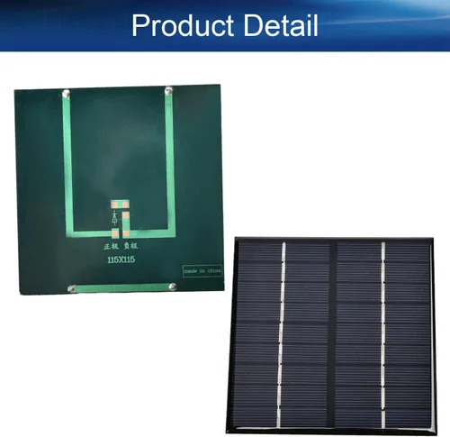 Miniatura 4 de Bettomshin 1 unidad de 9 V y 2 W, mini paneles solares, células solares policristalinas, módulo de panel micro solar para juguetes eléctricos 1