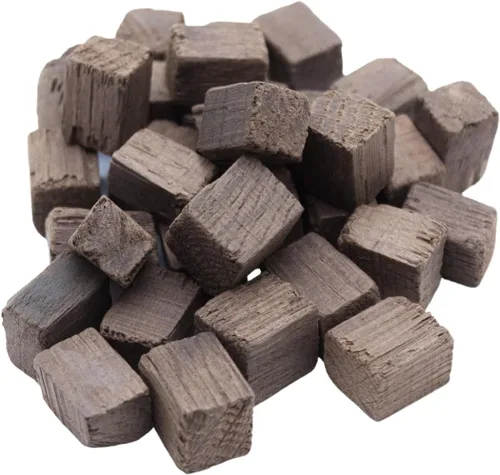 Miniatura 2 de Cubos de roble americano para elaborar cerveza – Tostada mediana Plus – 1 libra – Perfecto para vinos, licores, cerveza y mucho más