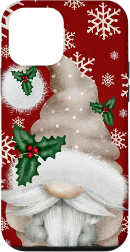 Miniatura 16 de Aesthetic Snowflake Cute Winter Gnome for Christmas Grandma Case for iPhone 17