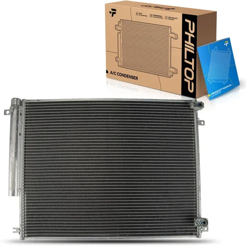 Miniatura 11 de PHILTOP Condensador de aire acondicionado para Ford Explorer 2002-2005, Mercury Mountaineer 2002-2005, Reemplazar # 3056, 1L2Z17912AA, 6L2Z19712AA