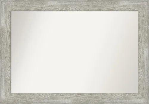 Miniatura 244 de Amanti Art Espejo personalizado, espejo de baño Alexandria Greywash, espejo de pared o espejo de tocador de baño sobre el fregadero