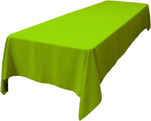Miniatura 91 de LA Linen Mantel rectangular lavable de popelín de poliéster, resistente a las manchas y a las arrugas, cubierta de mesa 60x84, mantel de tela