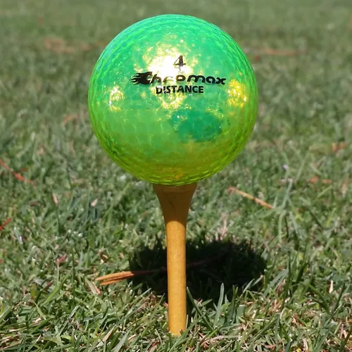 Miniatura 3 de Chromax Pelotas de golf de alta visibilidad a distancia, paquete de 6, color verde