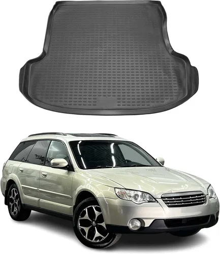 OMAC Alfombrillas de carga para Subaru Legacy 2006-2009 Sedan impermeable TPE negro