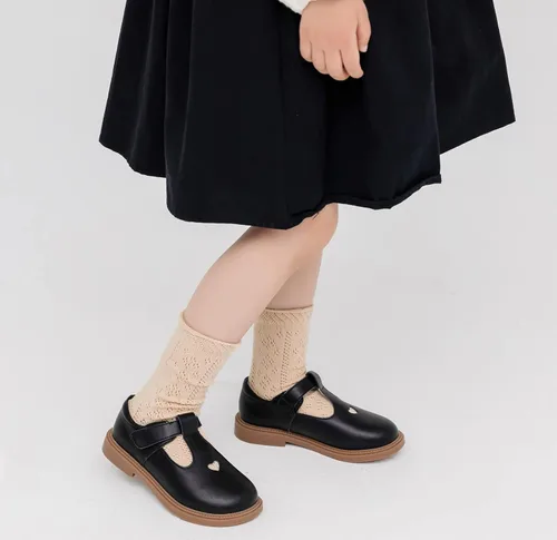 Miniatura 3 de DADAWEN Zapatos de vestir para niñas, zapatos planos Mary Jane para fiesta de regreso a clases, zapatos de boda (niñoniño pequeñoniño grande)