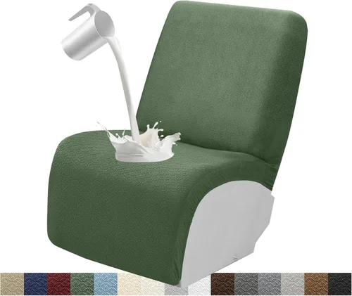 Miniatura 90 de Fundas impermeables de sofá reclinable modular para sofás reclinables, lavable en forma de L, para perros, fundas elásticas para sofá reclinable