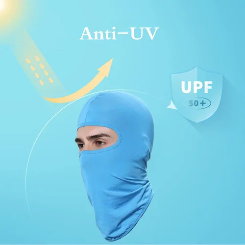 Miniatura 2 de 6 Pieces Balaclava Face Mask for Men & Women Neck Gaiter Sun UV Protection Full Face Cover Bandana Hood for Outdoor Sports