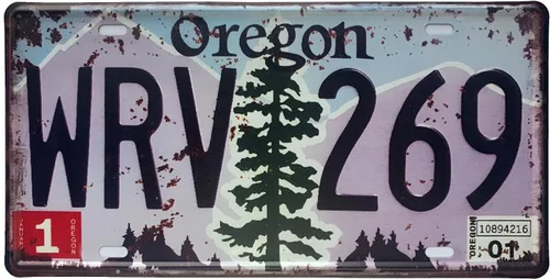 Miniatura 33 de Placa de matrícula de Wyoming de aluminio, placa decorativa de automóvil novedosa, placas de matrícula de 12"x6" para el frente del automóvil, placa
