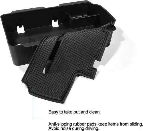 Miniatura 7 de CKE Para Civic de 11ª generación con CVT compatible con Honda Civic 2026 2025 2024 2023 2022 Accesorios Caja de consola central de automóvil, caja