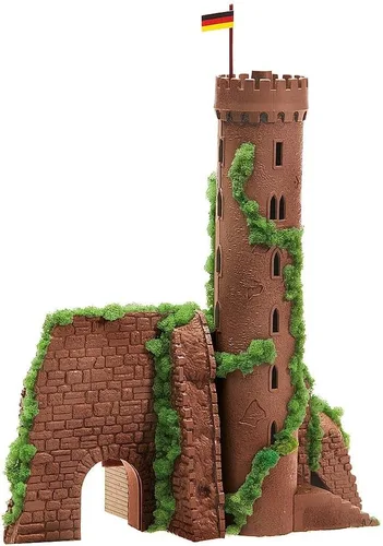 Miniatura 2 de Faller 130291 Torre de observación de castillos Kit de construcción a escala HO
