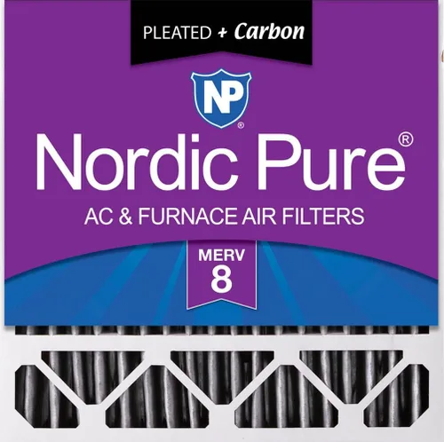 Miniatura 44 de Nordic Pure 20 x 20 x 5 (19_5/8 x 19_7/8 x 4_3/8) Honeywell/Lennox MERV 12 filtros de aire de repuesto, 2