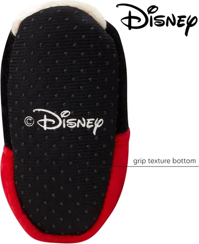 Miniatura 4 de Disney Botines Minnie Mouse para bebés y niñas, calcetines de vellón suave (recién nacidobebé)