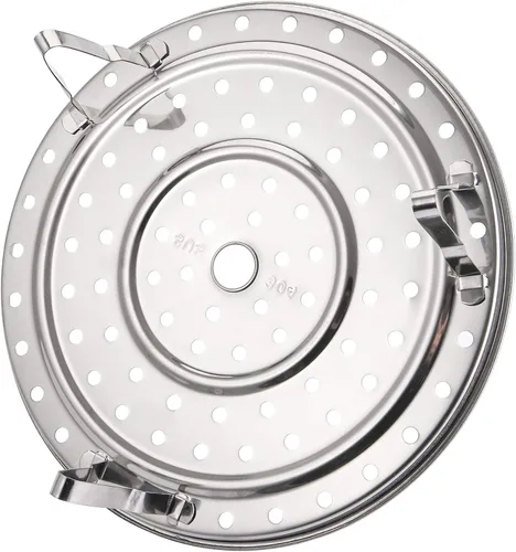 Miniatura 4 de Yesland Estante de vapor de acero inoxidable 304 de 5 tamaños, estante para olla a presión y estante de refrigeración con patas desmontables