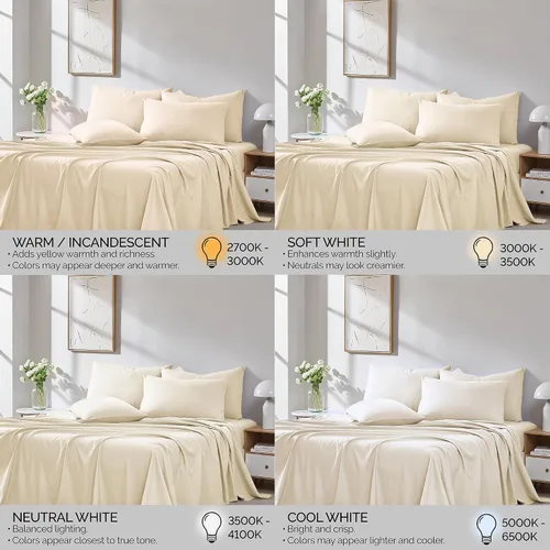 Miniatura 67 de Southshore Fine Living, Inc. Juego de 7 piezas de sábanas King divididas para cama ajustable, juego de sábanas King divididas con bolsillo de 21