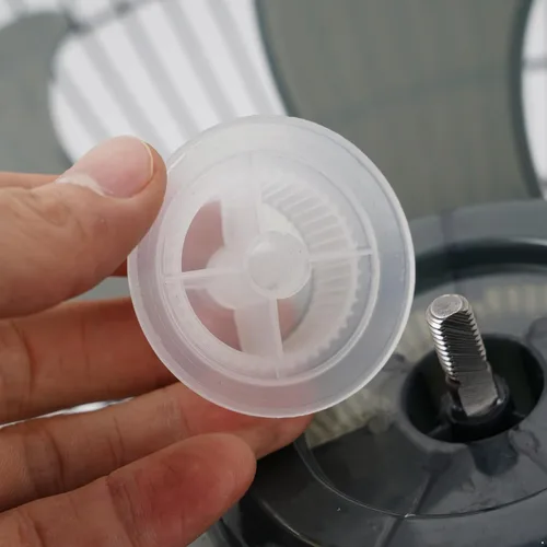 Miniatura 7 de Freebily Reemplazo universal de plástico de 5/7 hojas con cubierta de tuerca para ventilador de pie de 16 pulgadas, ventilador de mesa, ventilador