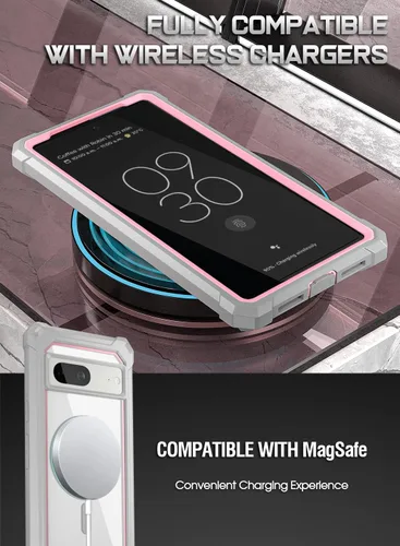 Miniatura 4 de Poetic Guardian MagPro - Funda para Google Pixel 7, [compatible con MagSafe] [probada contra caídas de grado militar de 20 pies], protector