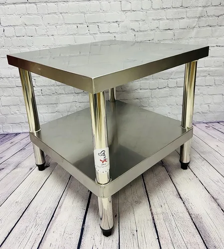 Miniatura 4 de Mesa de acero inoxidable para olla de arroz de gas 20 "pulgadas x 20 pulgadas